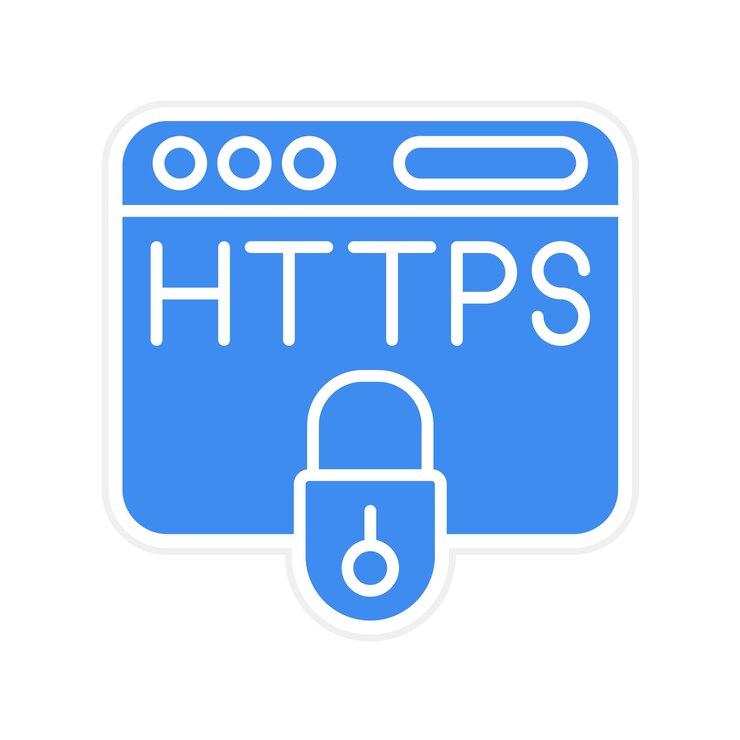 वेक्टर https icon vector image can be used for internet marketing