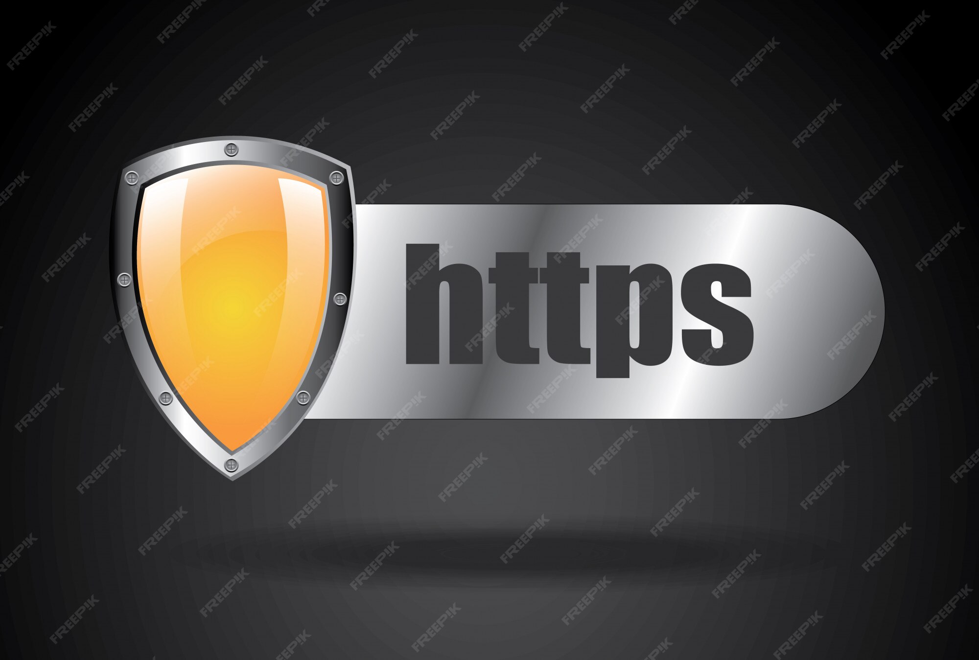 Premium Vector | Https security