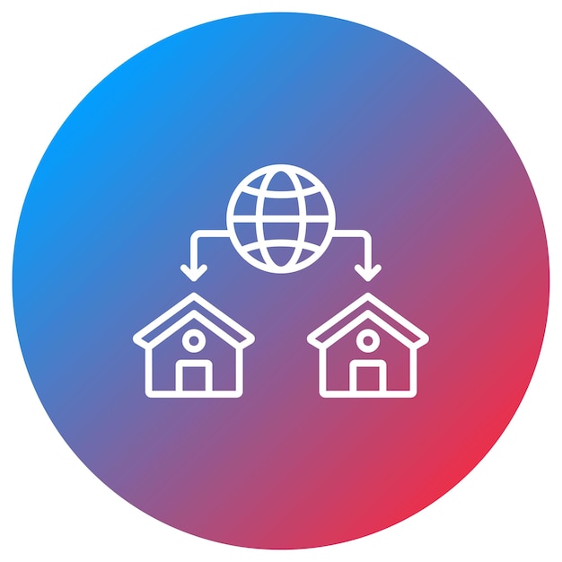 Hub icon vector image Can be used for Computer Science