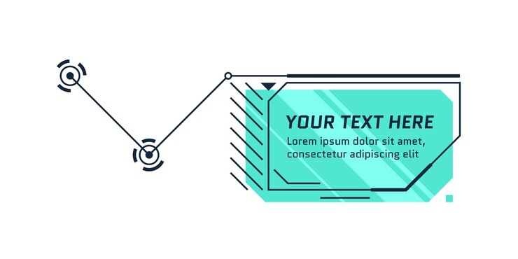 Vector hud future style callout title. infographic call out box bar and modern digital info frame layout template. interface ui and gui textbox element. vector illustration