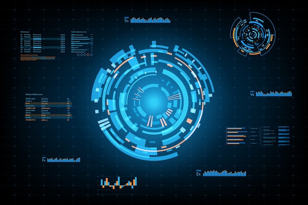 Панель HUD Ui Business