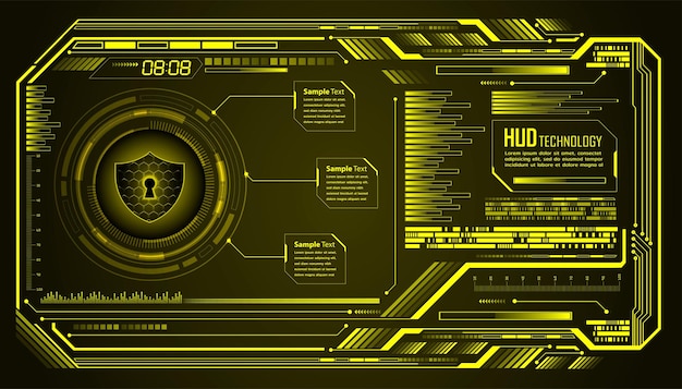 HUD security technology