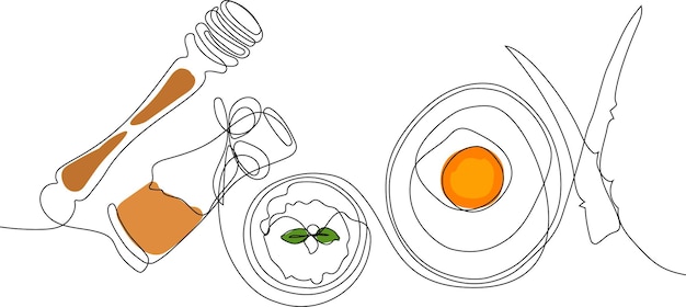 Huidverzorging van het lichaam met natuurlijke huidverzorgingsproducten op basis van kruiden, bovenaanzicht van ingrediënten