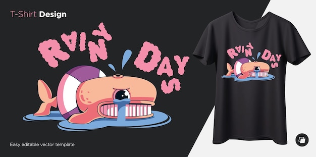 Huilende walvis Prints op T-shirts sweatshirts hoesjes voor mobiele telefoons souvenirs