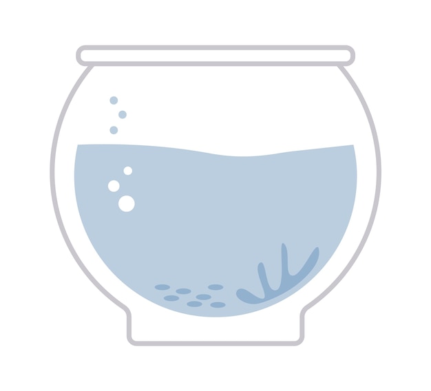 Huis Aquarium pictogram vectorillustratie