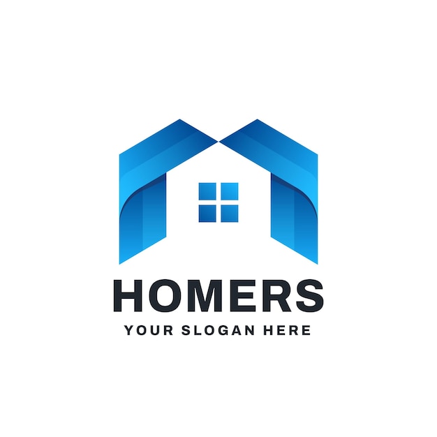 Huis logo vector pictogram illustratie