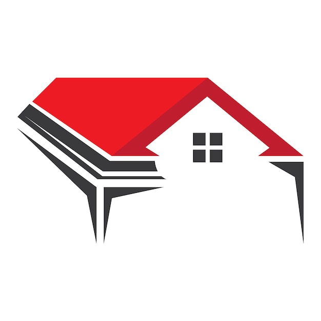 Vector huis pictogram logo vector ontwerpsjabloon