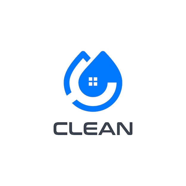 Huis schone logo-ontwerpsjablonen
