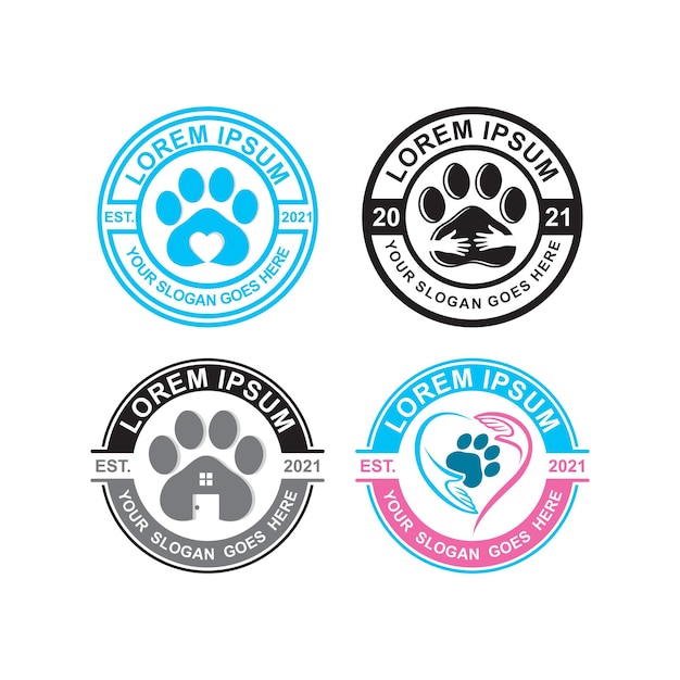 Huisdieren zorg logo veterinaire logo