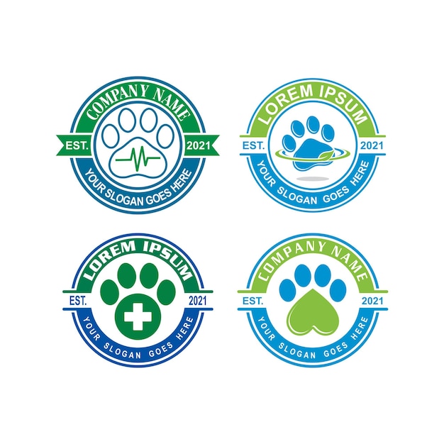 Huisdieren zorg logo veterinaire logo