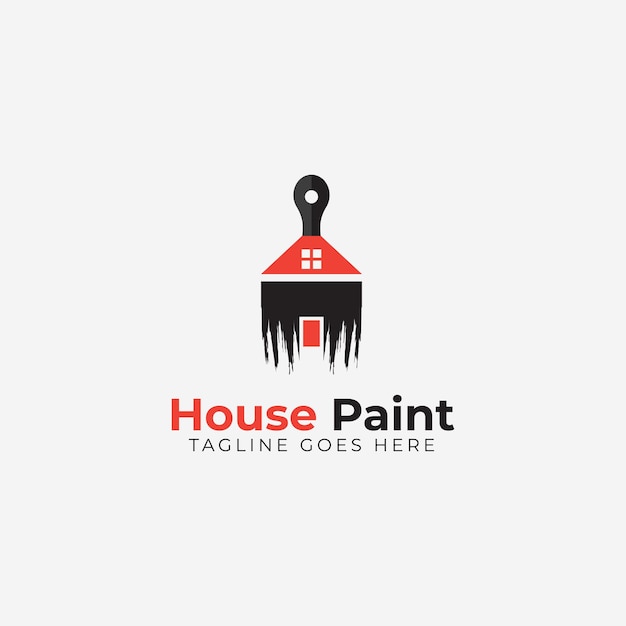 Huisrenovatie Logo icoon schilderen diensten