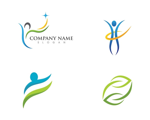 Human character logo teken