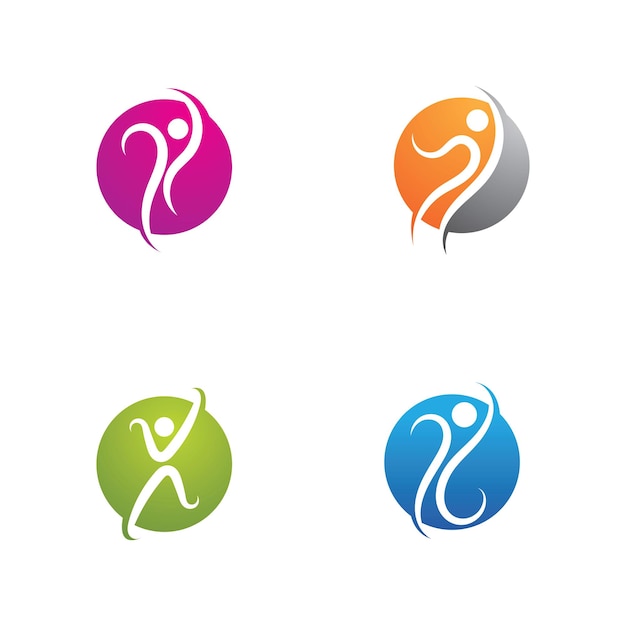 Human character logo teken