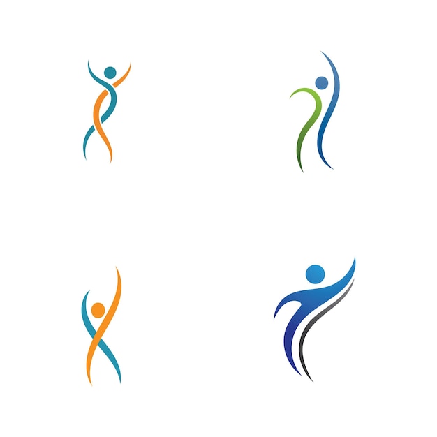 Human character logo teken