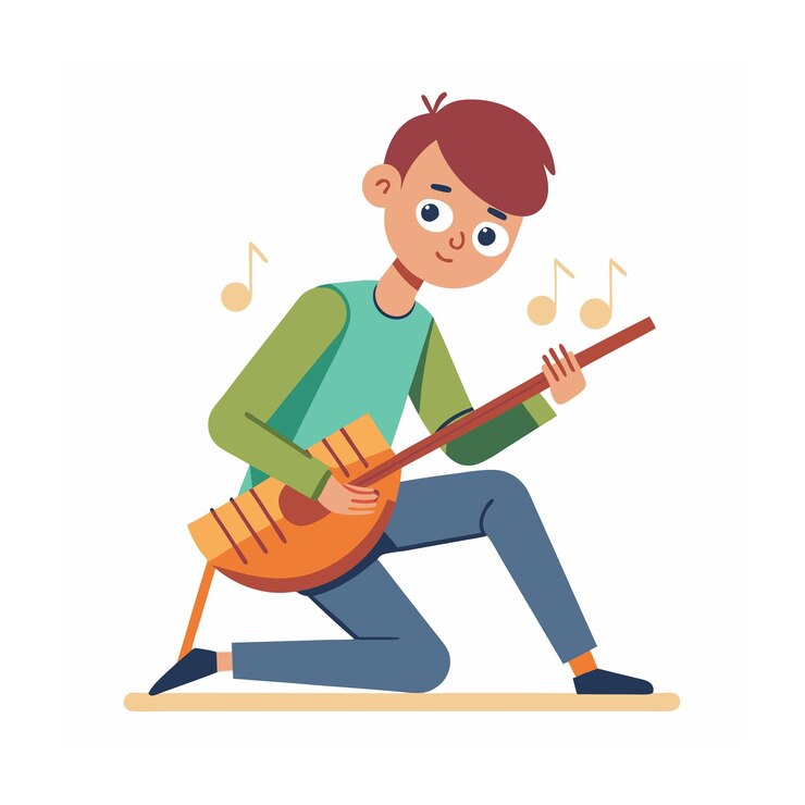 Vector human daily activity concept vector illustration