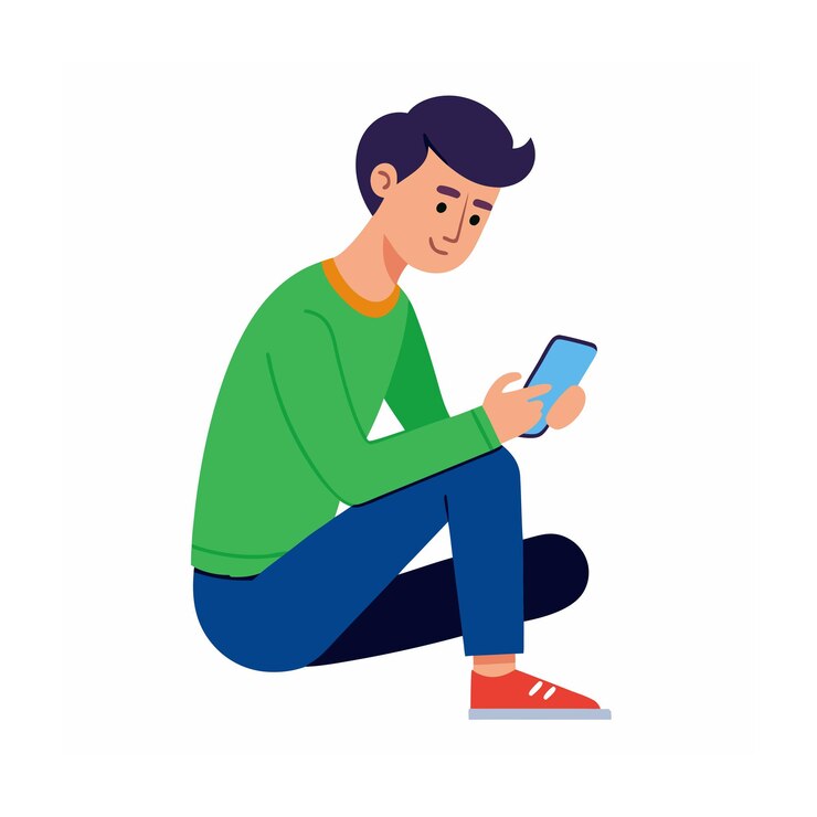 Vector human daily activity concept vector illustration