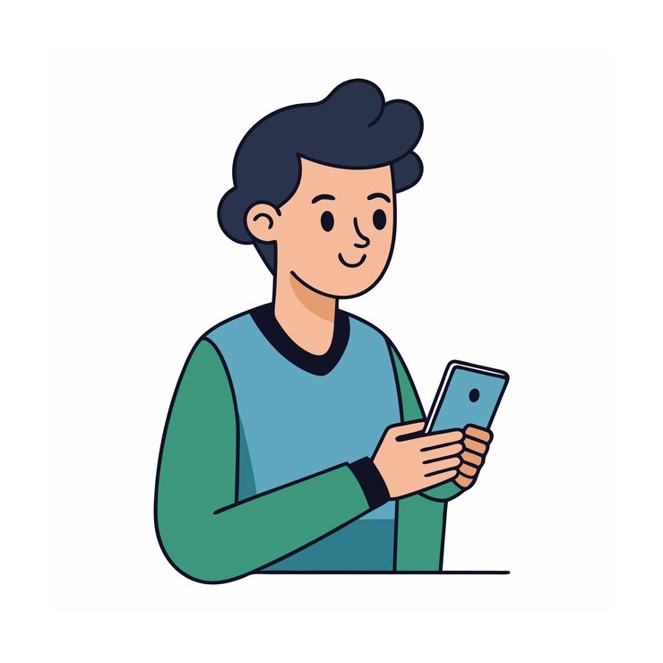 Vector human daily activity concept vector illustration