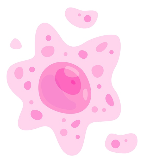 Human egg icon cartoon pink natural cell