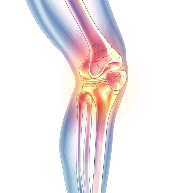 Vettore human_elbow_vector_illustrazione