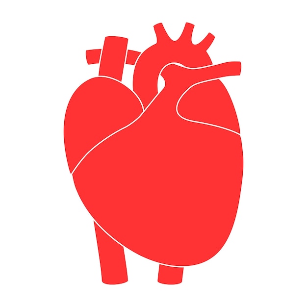 Human heart logo