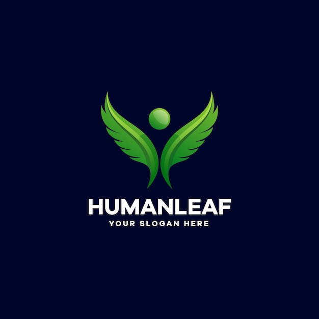 Human Leaf Health Care Logo