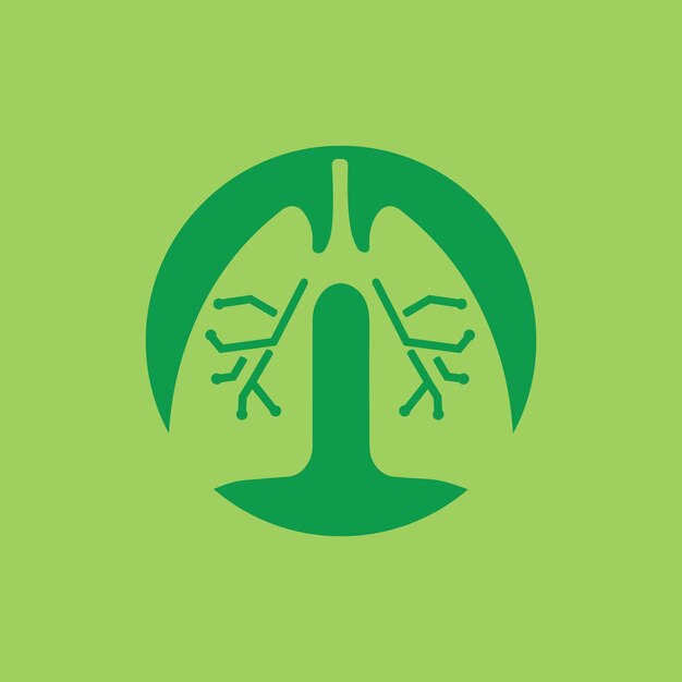 Human lungs icon vector illustration design