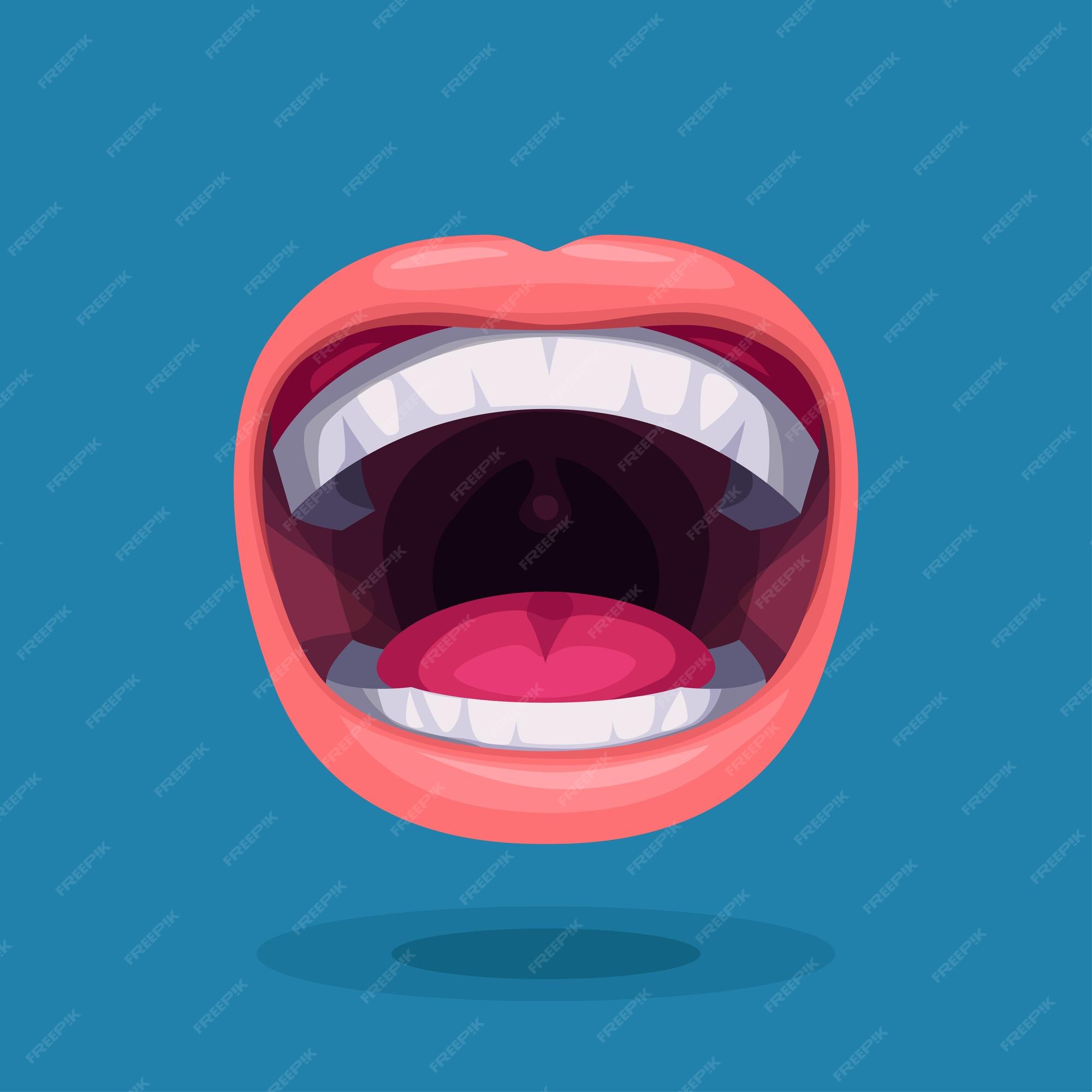 Vetores semelhantes a 129263000 mouth cartoon icon