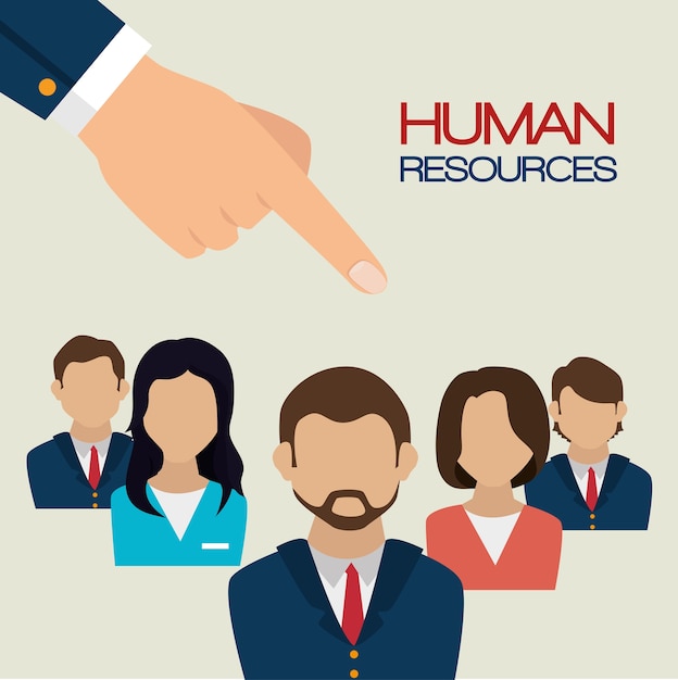 Human resources design.