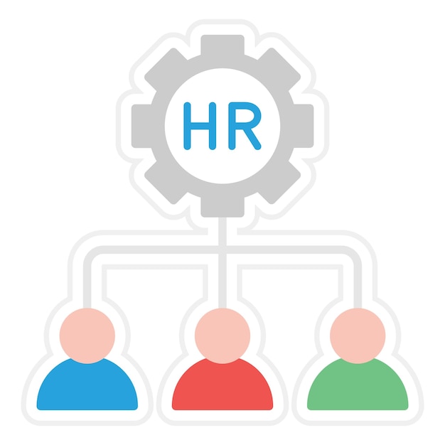 Human Resources Flat Illustration