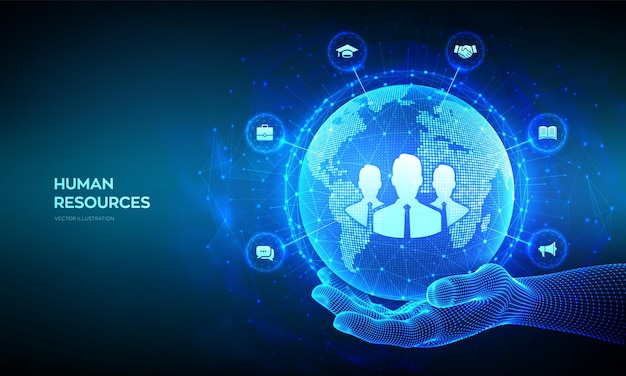 Human Resources Management Recruitment Employment Headhunting Bedrijfsconcept