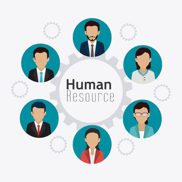 Human resources ontwerp.