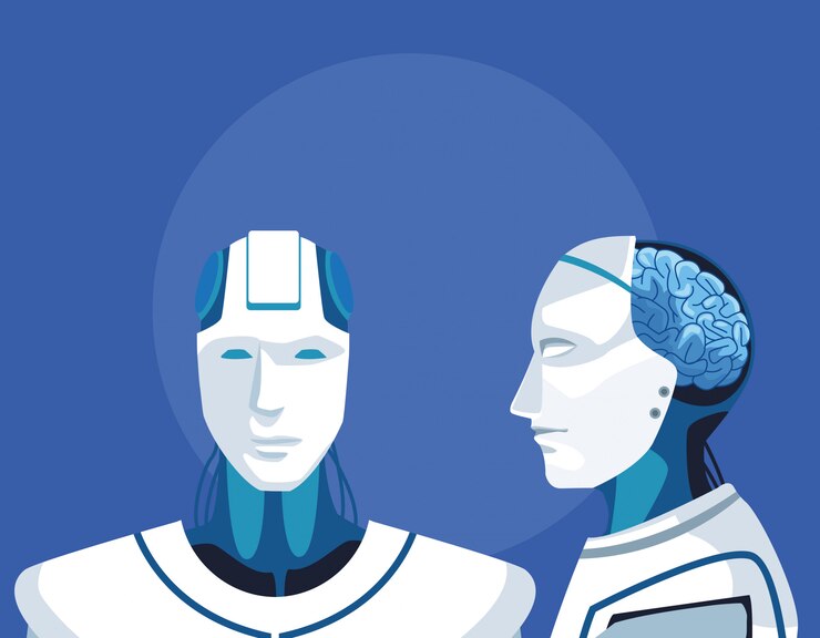 Vector humanoid robot avatar