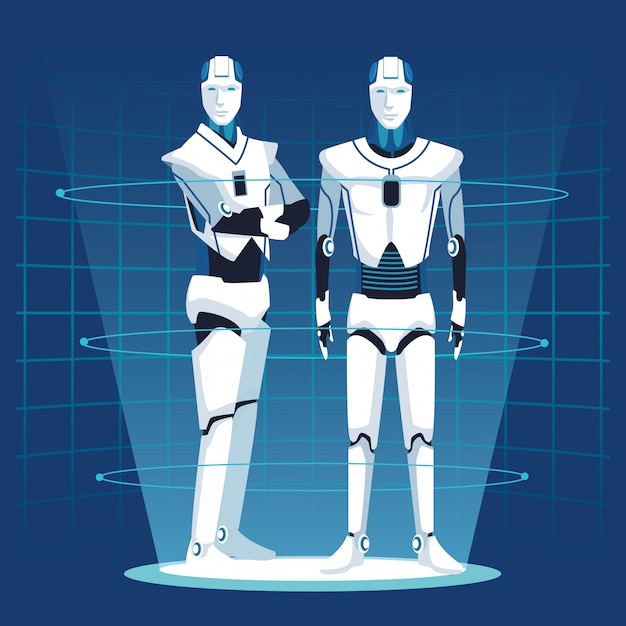Humanoïde robotavatar