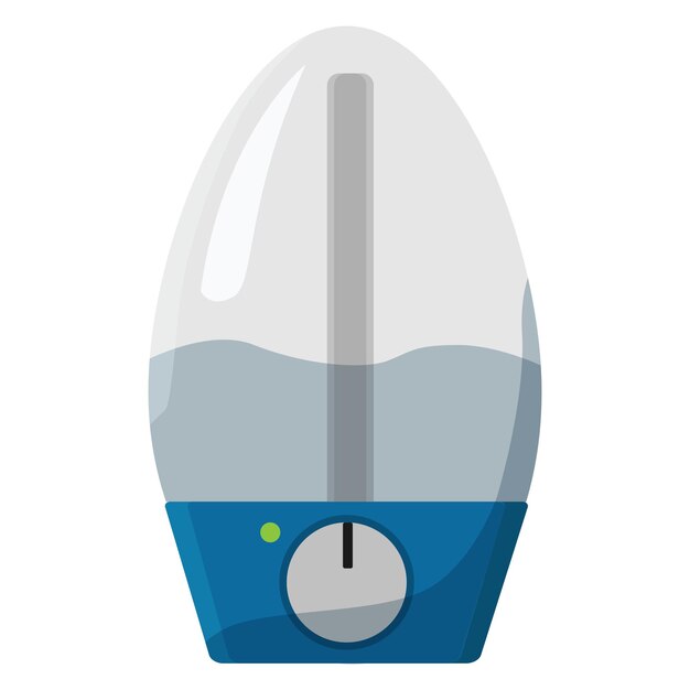 Humidifier. air purifier vector flat design.