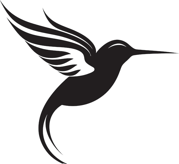 Hummingbird Artwork voor Modern Branding Hummingbird Logo met Gratie en Stijl