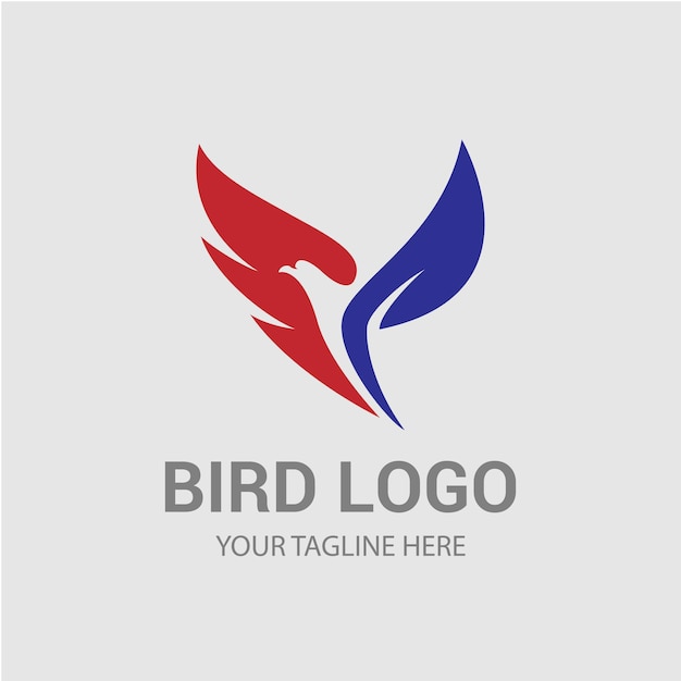 Hummingbird logo design vector image download