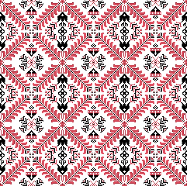 Vector hungarian pixel pattern