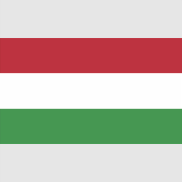 Vector hungary flag vector and jpg file