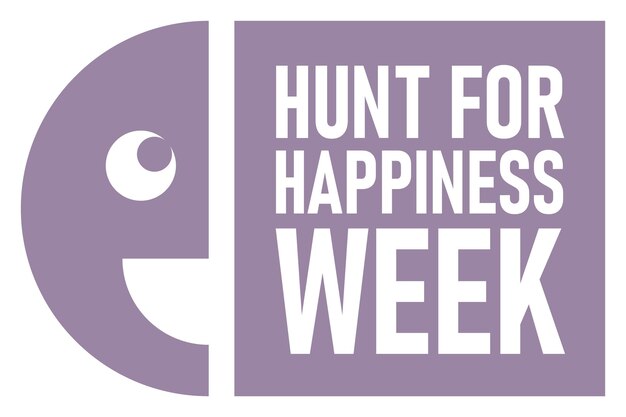 Hunt for Happiness Week background