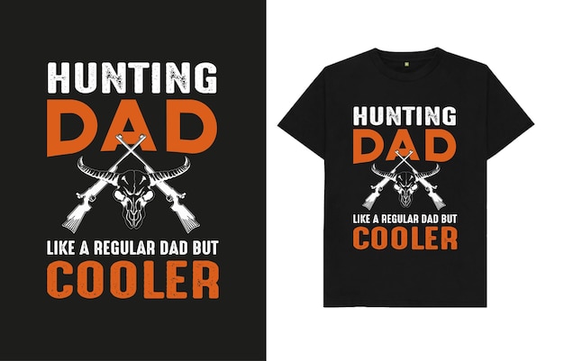 Hunting Dad TShirt Design for Fathers Day