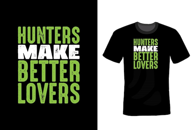 Hunting T shirt design typography vintage