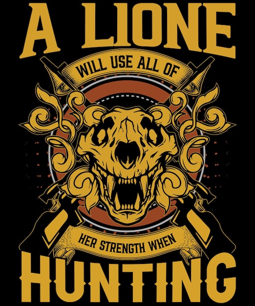 Hunting T Shirt Design