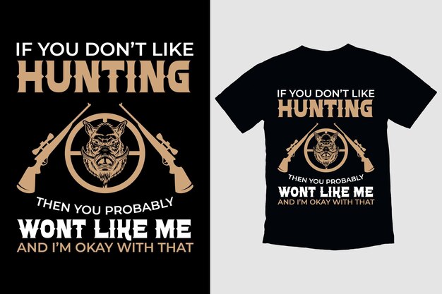 Hunting TShirt Design