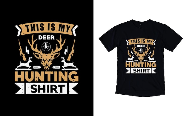 Vector hunting tshirts design hunting tshirtshunting tshirts