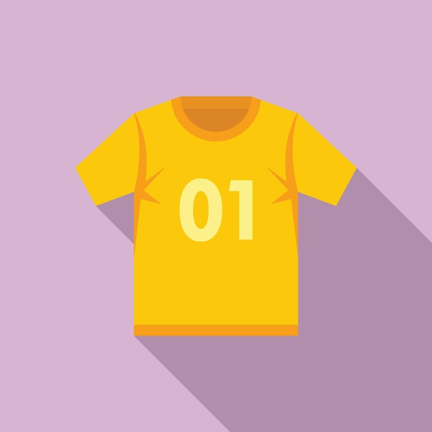 헐링 셔츠 아이콘 웹 디자인을 위한 헐링 셔츠 벡터 아이콘의 평면 그림