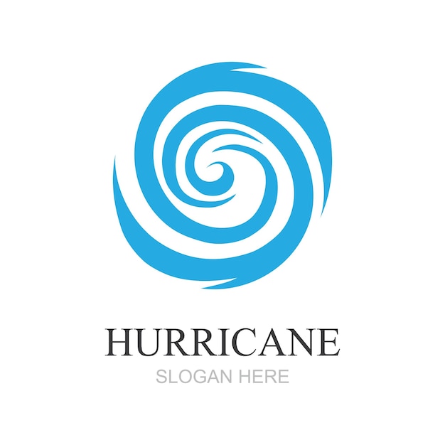 Hurricane logo symbol icon illustration vector company