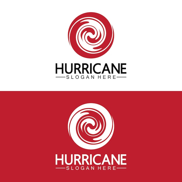 Hurricane logo symbol icon illustration vector