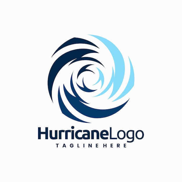 Hurricane logo template
