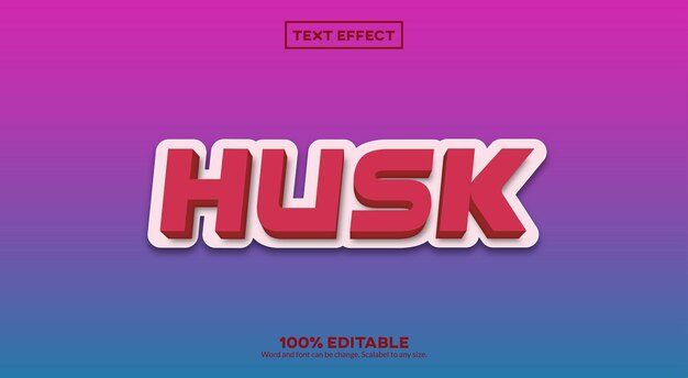 Husk 3D-teksteffect