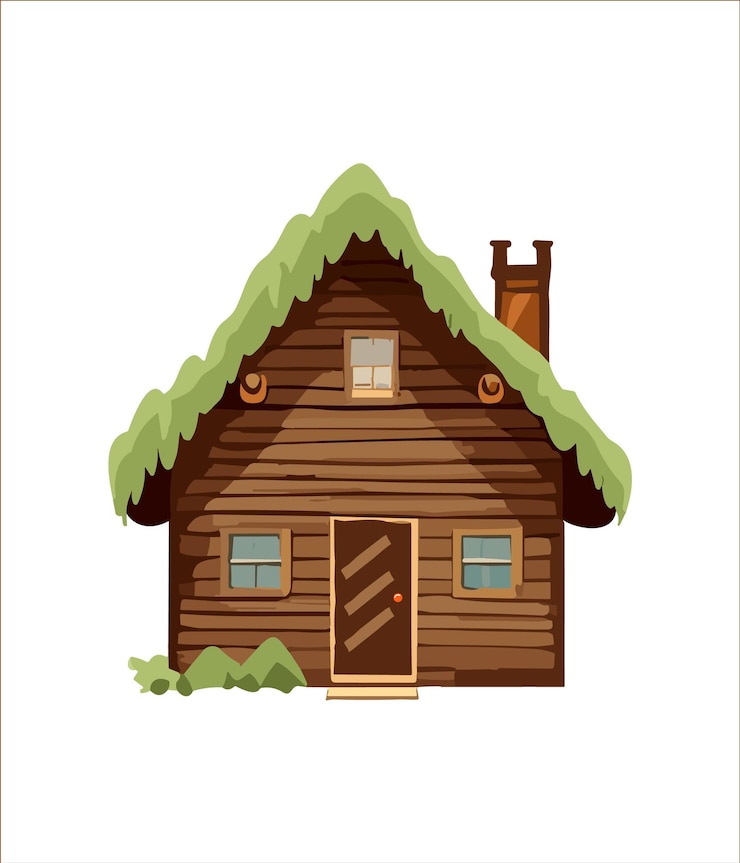 Vector a hut house vector design